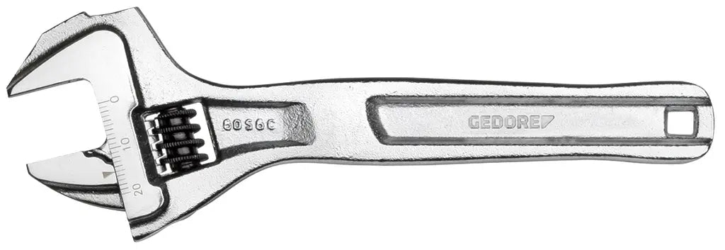 Gedore Open Ended Adjustable Wrench, 8 in - GD 3100243 Gedore