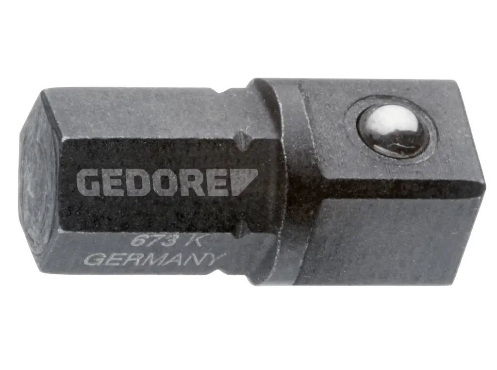 Gedore 1/4 in 6-Point - 1/4 in 4-Point Short Insert Holder - GD 2000245 Gedore