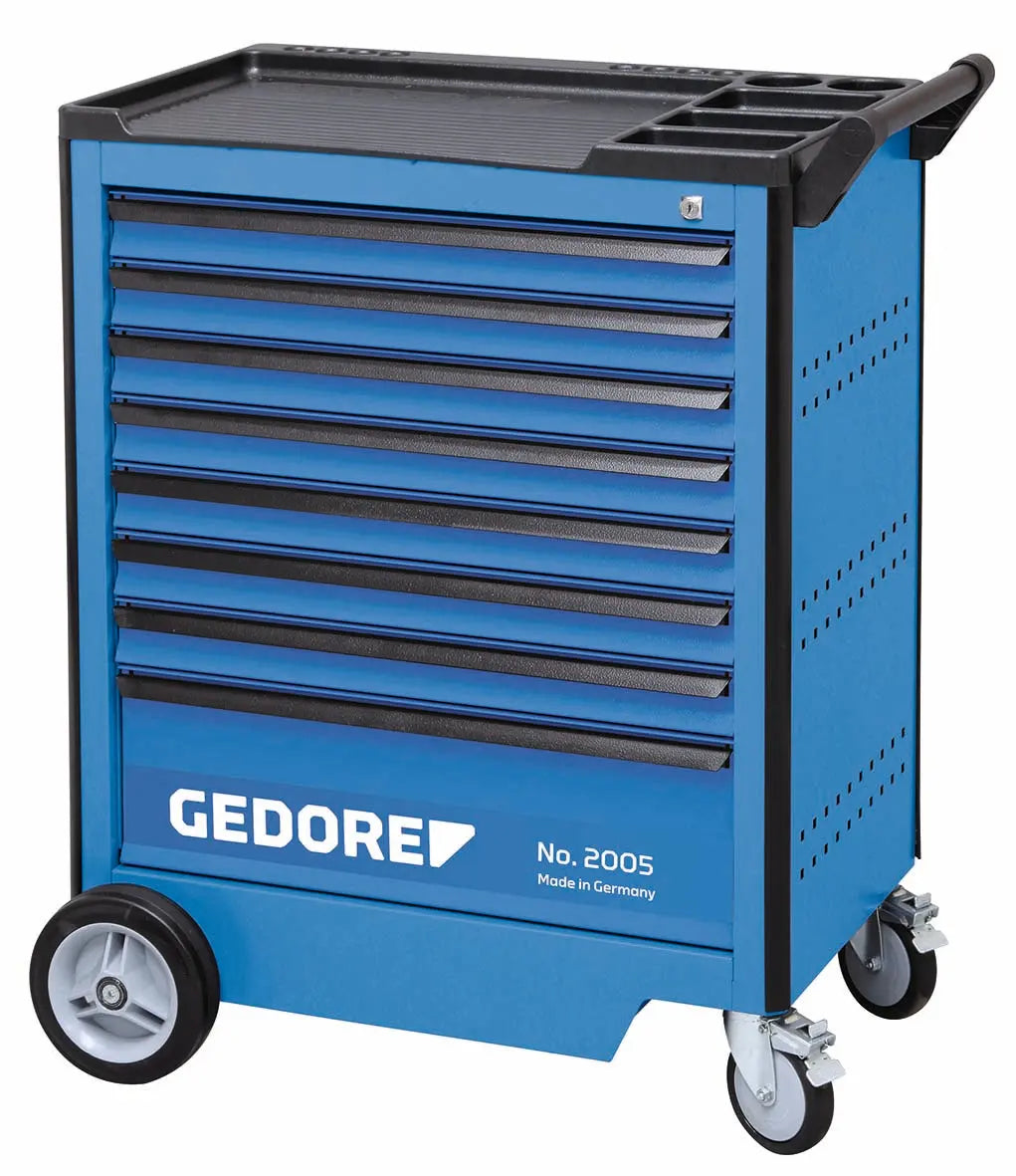 Gedore 2005 0701 Tool trolley with 8 drawers 2003554 Gedore