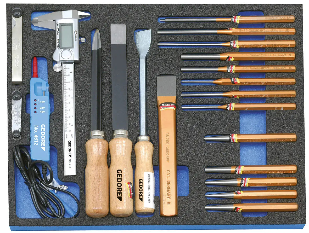 Gedore 2005 CT2-119 Tool set in 2/4 CT tool module, 21 pcs 2016338 Gedore