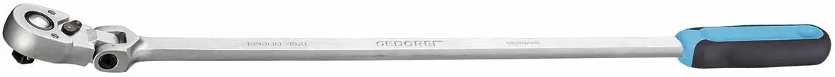Gedore 1993 GU-10 XL Swivel head reversible ratchet 1/2" 600 mm 2018934 Gedore