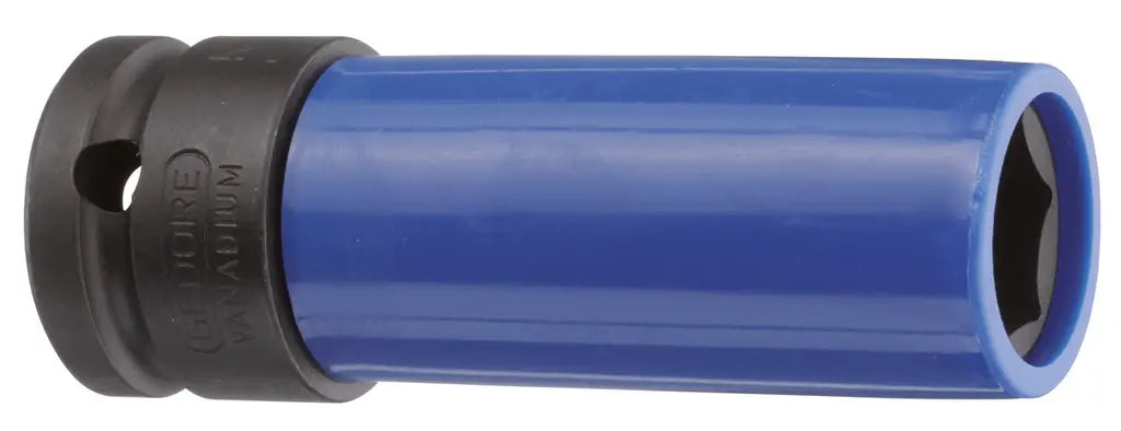 Gedore 1/2 in Impact Socket with Protective Sleeve, 17mm, Working Length 81mm - GD 2178214 Gedore