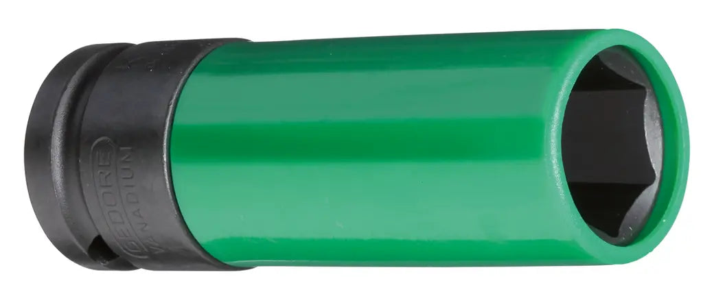 Gedore 1/2 in Impact Socket with Protective Sleeve, 19mm, Working Length 82mm - GD 2178222 Gedore