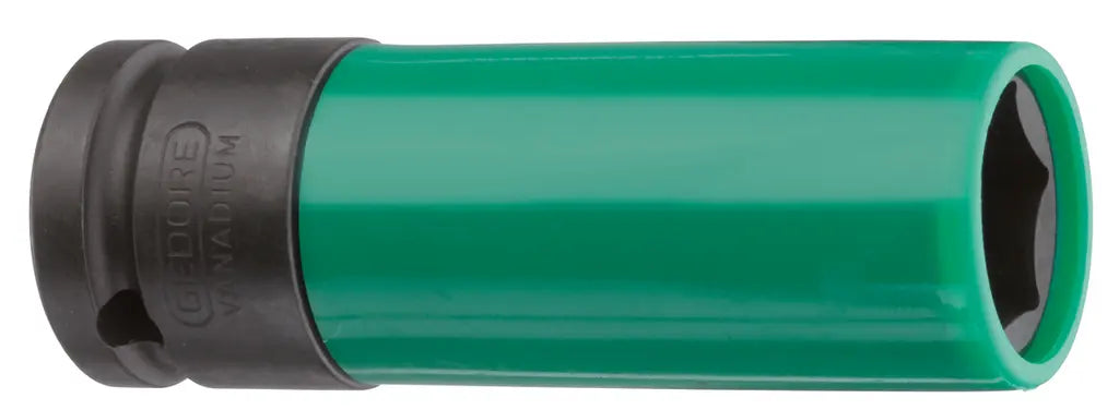 Gedore 1/2 in Impact Socket with Protective Sleeve, 19mm, Working Length 82mm - GD 2178222 Gedore