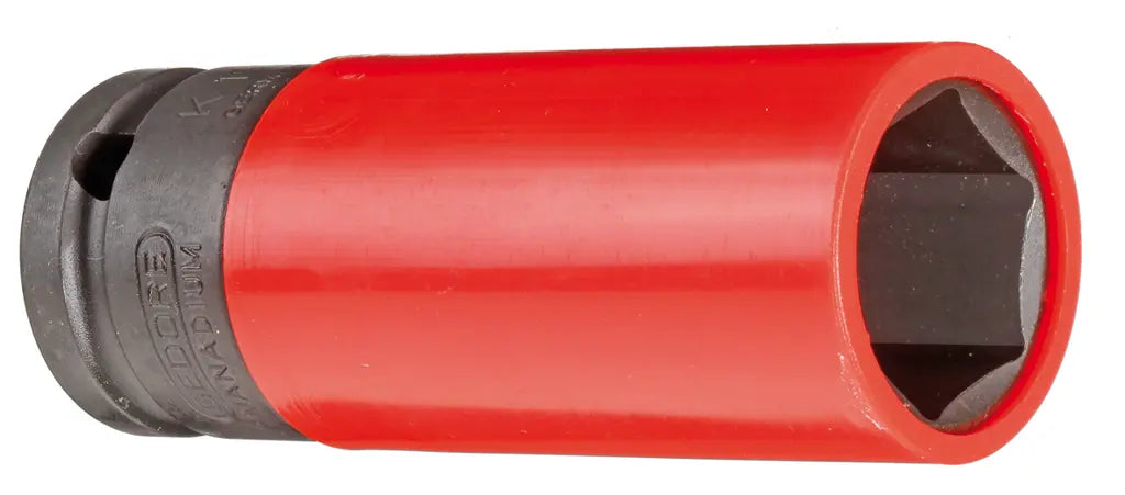 Gedore 1/2 in Impact Socket with Protective Sleeve, 21mm, Working Length 82mm - GD 2178230 Gedore