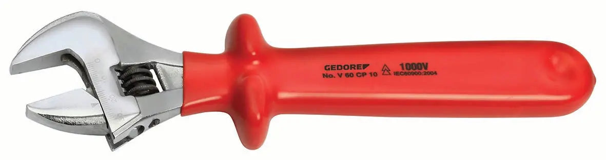Gedore V 60 CP 10 Adjustable wrench, open end, 1000 V 10" 2179067 Gedore
