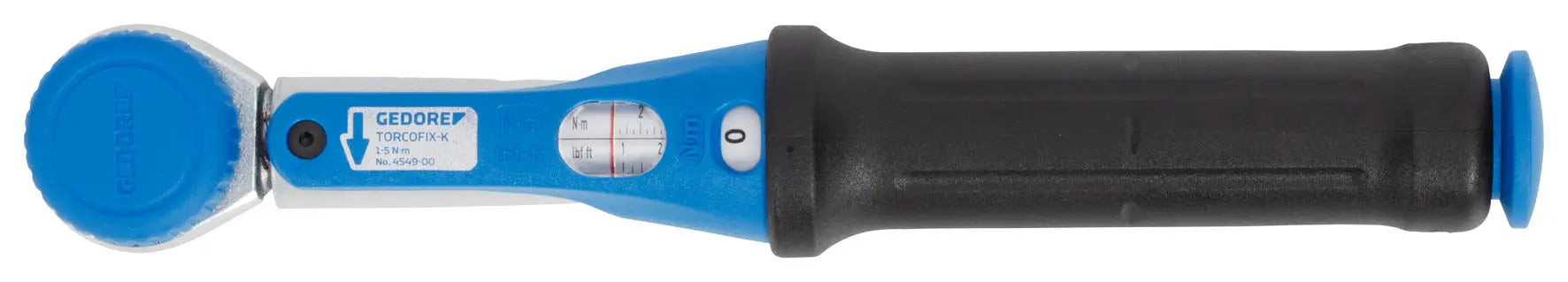 Gedore 4549-00 Torque wrench TORCOFIX K 1/4" 1-5 Nm 2201429 Gedore