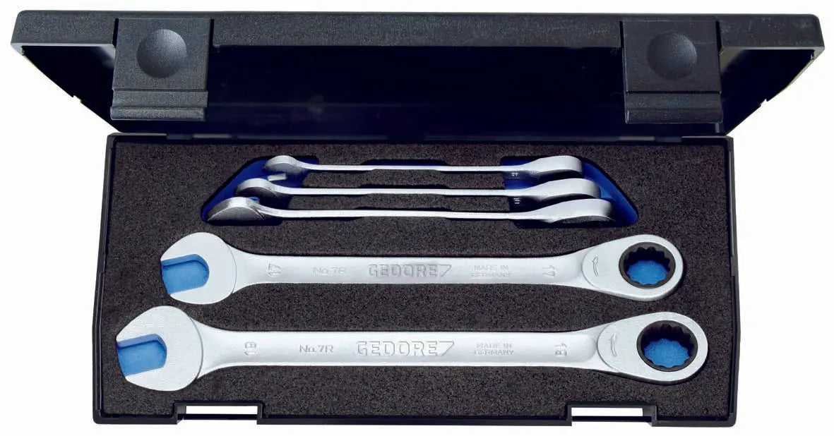 Gedore 7 R-005 Combination ratchet Wrench set 5 pcs 8-19 mm 2297434 Gedore