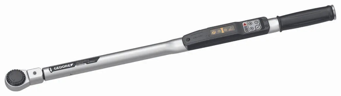 Gedore TT3KH 350 Electronic torque wrench TorcoTronic III 1/2" SE 14x18 High 2648644 Gedore