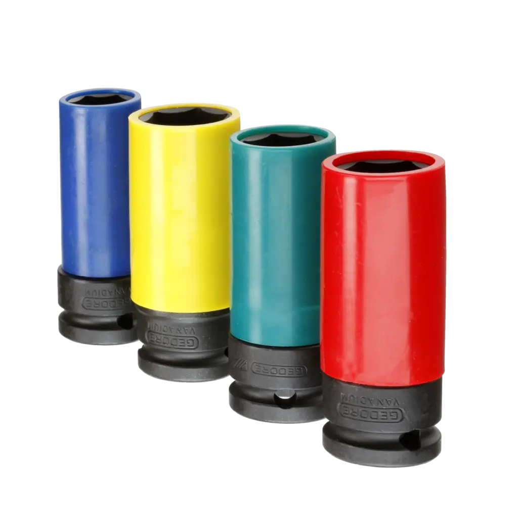 Gedore Set of 4 1/2 in Power Screwdriver with Protective Sleeve - GD 2790831 Gedore