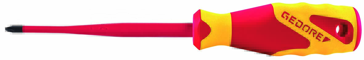 Gedore VDE 2162 PZ 1 VDE Screwdriver SLIM DRIVE PZ 1 2824469 Gedore