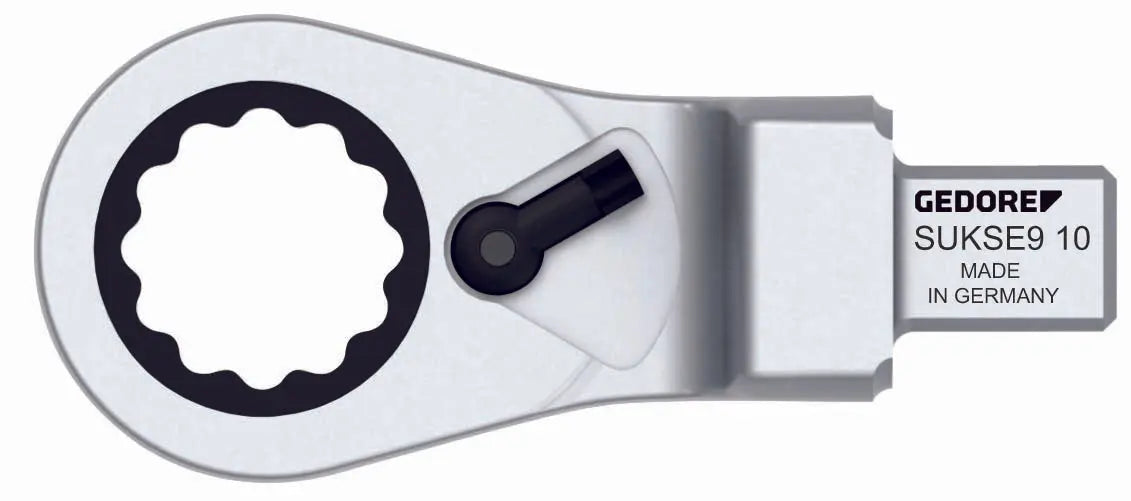 Gedore SUKSE9 19 Rectangular ring ratchet wrench, reversible SE 9x12, 19 mm 2827778 Gedore