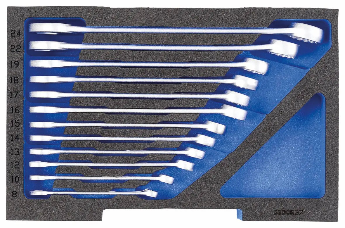 Gedore 1100 CT1-7 Combination Wrench set, in 1/2 L-BOXX 136 Module 2835908 Gedore