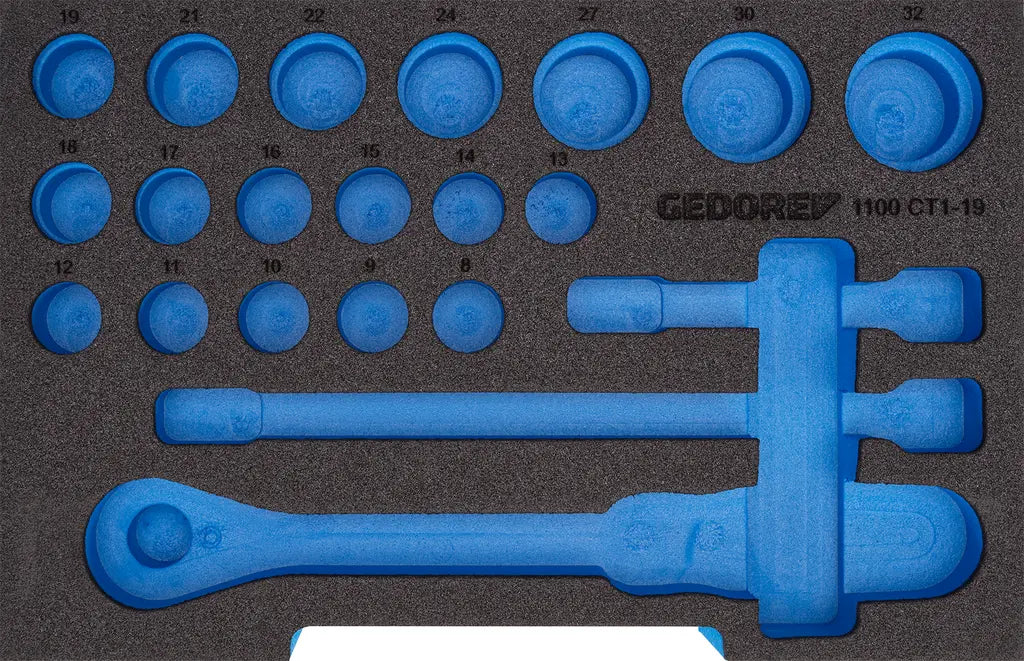 Gedore 1/2 L-BOXX 136 Empty Foam Module for 1100 CT1-19 - GD 2836017 Gedore