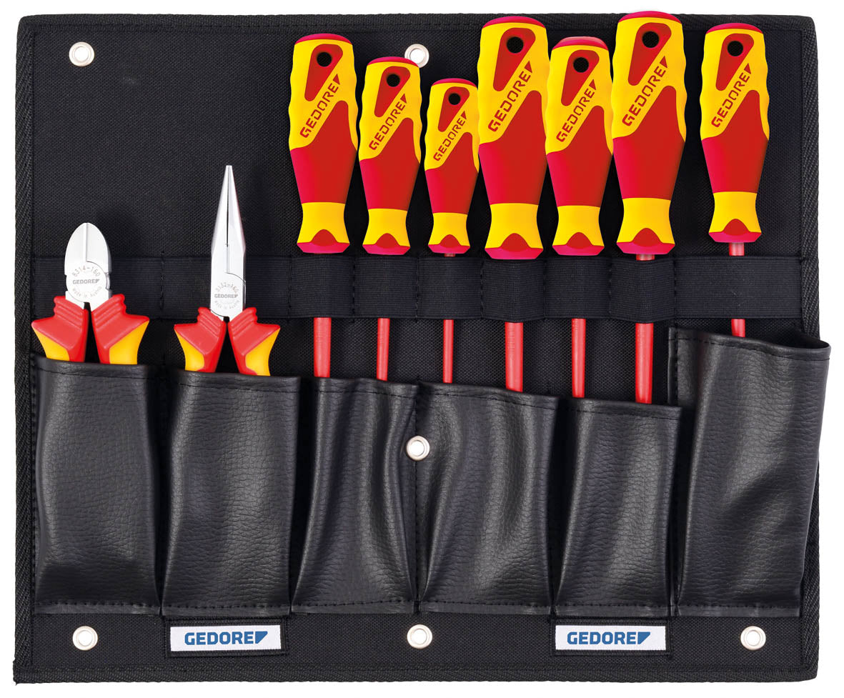 Gedore 1100 W-002 VDE Tool board with VDE pliers/screwdriver assortment 2836203