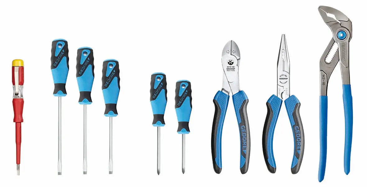 Gedore S 1100 W-001 Pliers/screwdriver assortment 2836211 Gedore