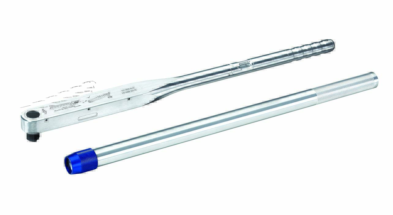 Gedore 8570-001 Torque wrench DREMOMETER CDR 3/4" 80-360 Nm, with ALU extension tube 2927004 Gedore