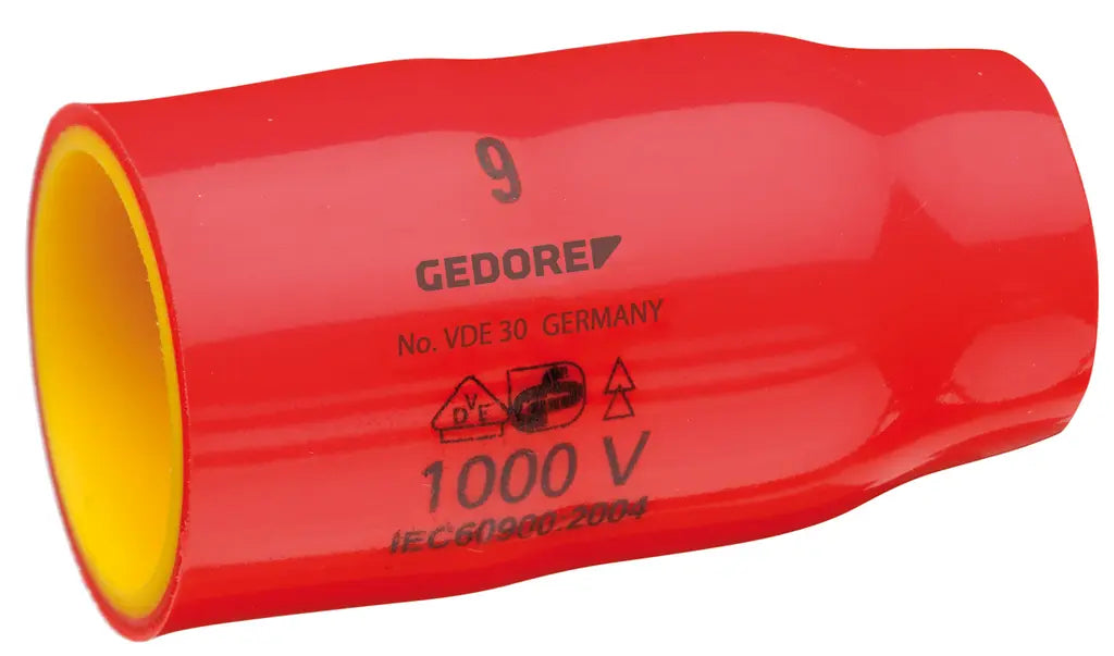 Gedore 3/8 in 6-Point VDE Socket Wrench Insert, 14mm - GD 2946459 Gedore