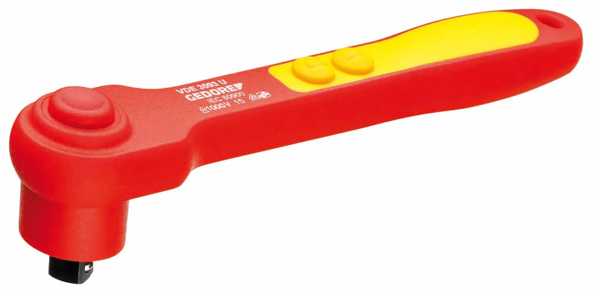 Gedore VDE 3093 U VDE Reversible ratchet 3/8" 2946599 Gedore