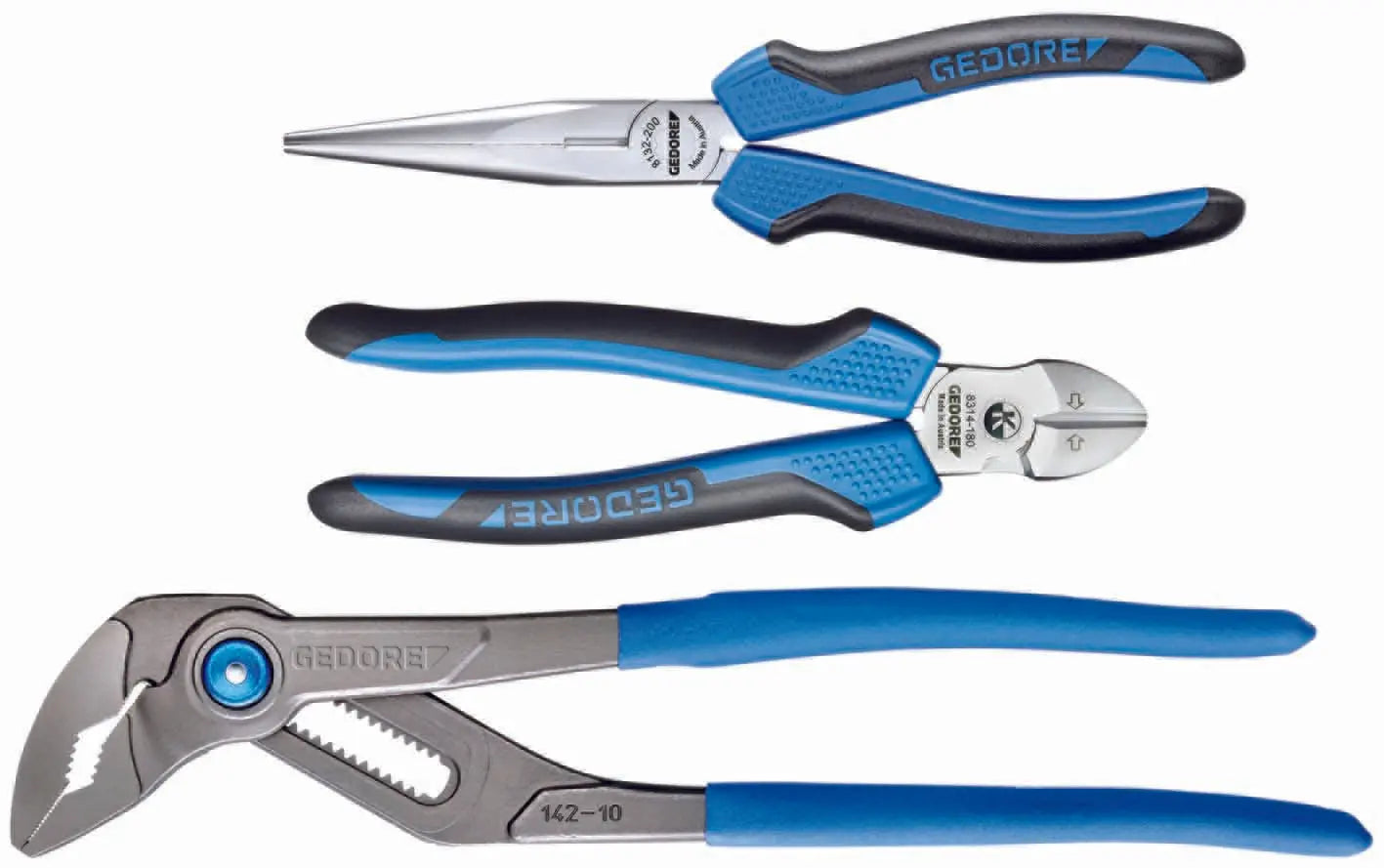 Gedore 1102-007 Pliers set, 3 pieces in L-BOXX Mini 2951789 Gedore