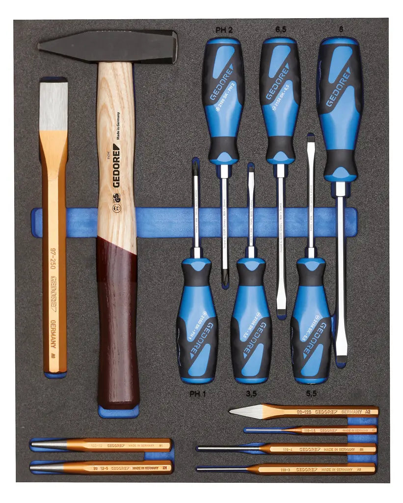 Gedore TS CT2-2154SK-119 Assortment Tools with CT Module - GD 2957221 Gedore