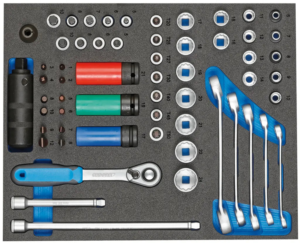 Gedore TS CT2-D30 Assortment Tools with CT Module - GD 2957493 Gedore