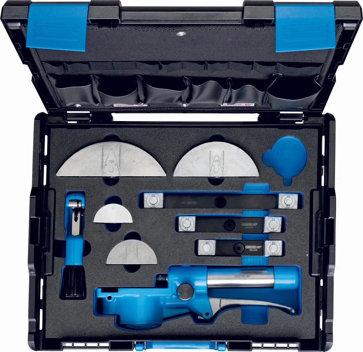 Gedore 1100-245680 Hydraulic bending tool set 10-22 mm in L-BOXX 136 2963531 Gedore