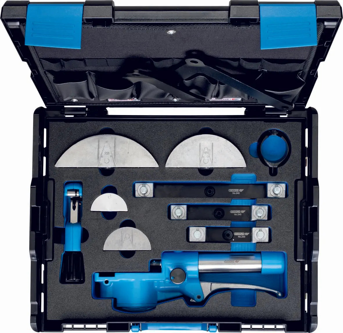 Gedore 1100-245681 Hydraulic bending tool set 6-22 mm in L-BOXX 136 2963558 Gedore