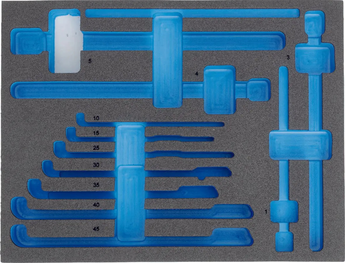 Gedore EI-1101 CT-1.29/3K Foam insert i-BOXX 72, empty 2964449 Gedore