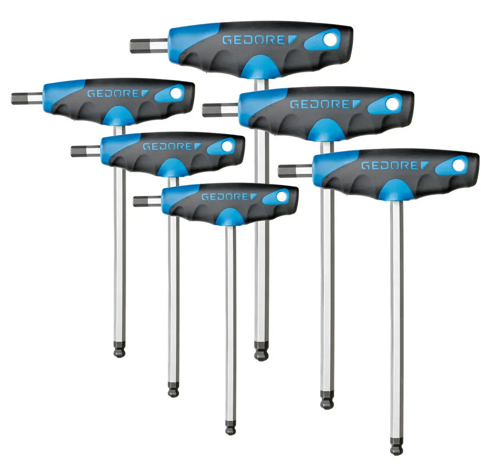 Gedore Set of 6 Offset Screwdriver, 2.5 - 8mm - GD 2998777 Gedore