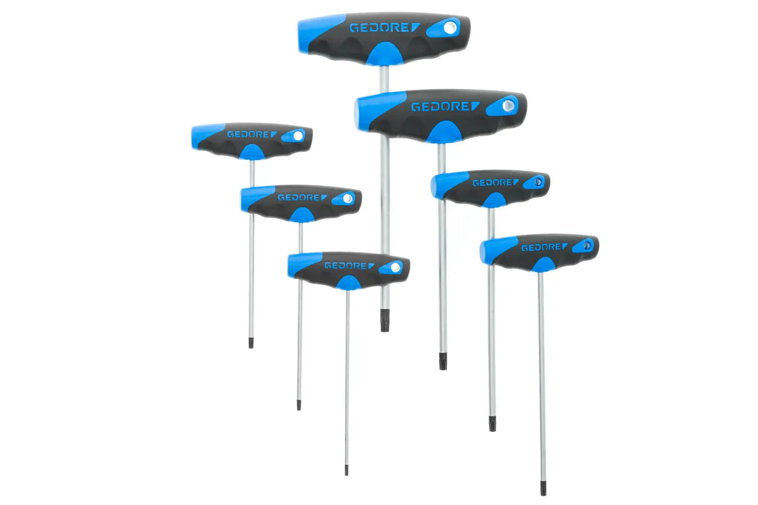 Gedore 2142 TX-007 Screwdriver set, 7 pcs. TORX 3037401 Gedore