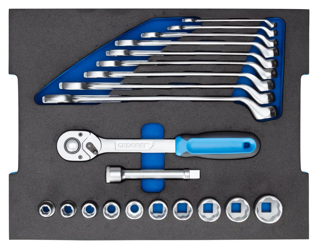 Gedore Set of 30 Assortment Tools with L-BOXX 136 - GD 3085287 Gedore