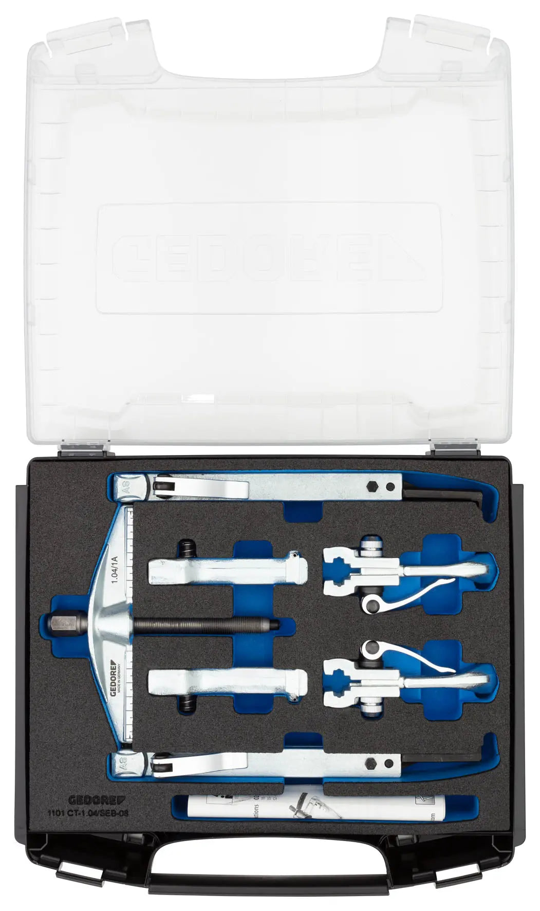 Gedore 1101-1.04/SEB-08 Puller set with 6 hooks 3106756 Gedore