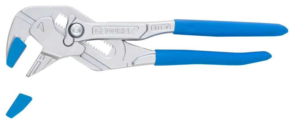 Gedore 7 in Pliers Wrench with Dipped Handle Covers - GD 3066029 Gedore