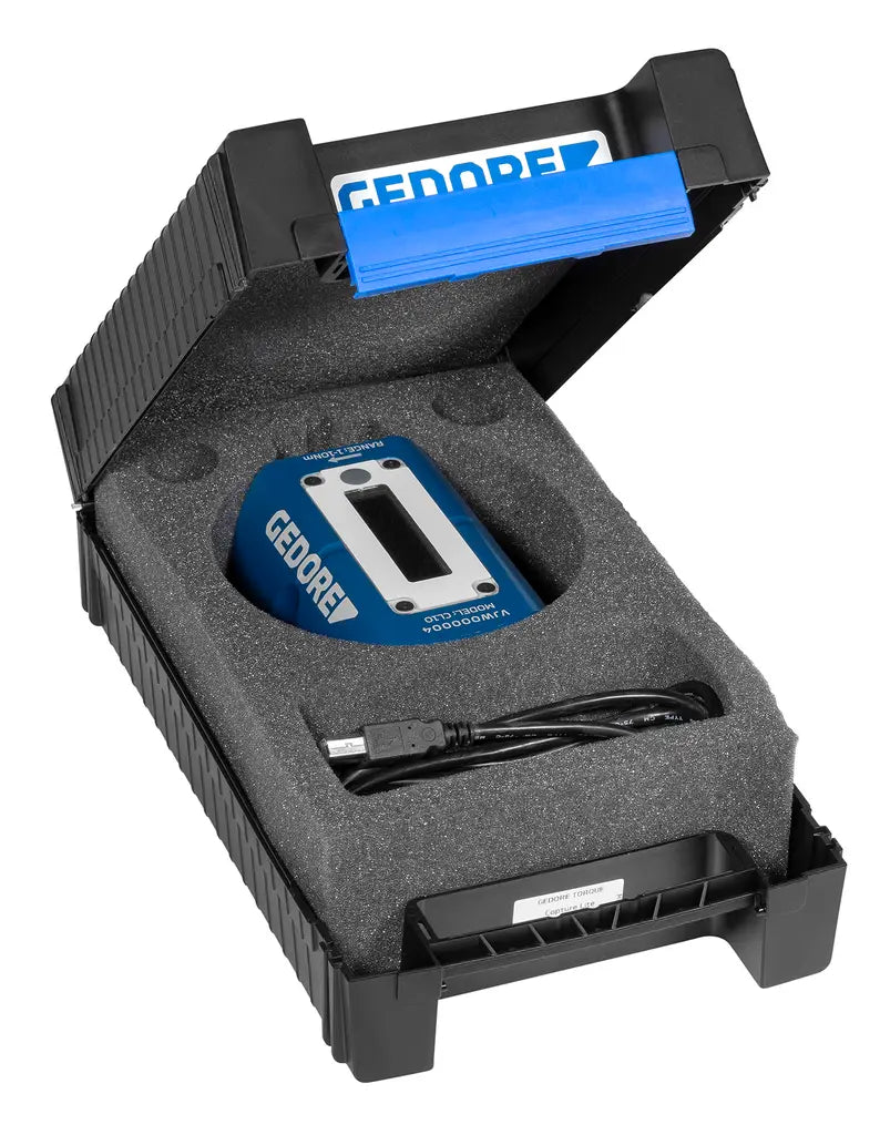 Gedore 1/4 in Square Drive Electronic Tester Capture Lite, 0.25-10 Nm - GD 3297896 Gedore