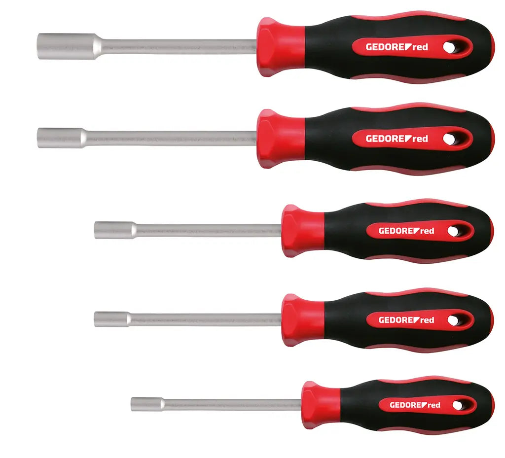 Gedore Set of 5 2C-Socket Wrench, 6 - 13mm - GD 3300033 Gedore