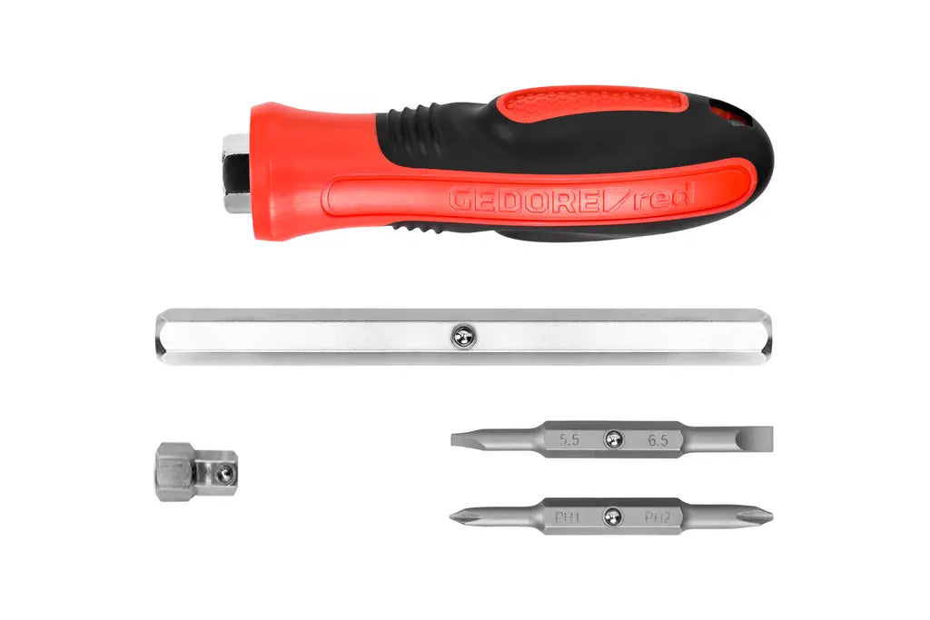 Gedore Set of 5 2C MAXIMUS SL and PH Screwdriver Bit, 8mm - GD 3300038 Gedore