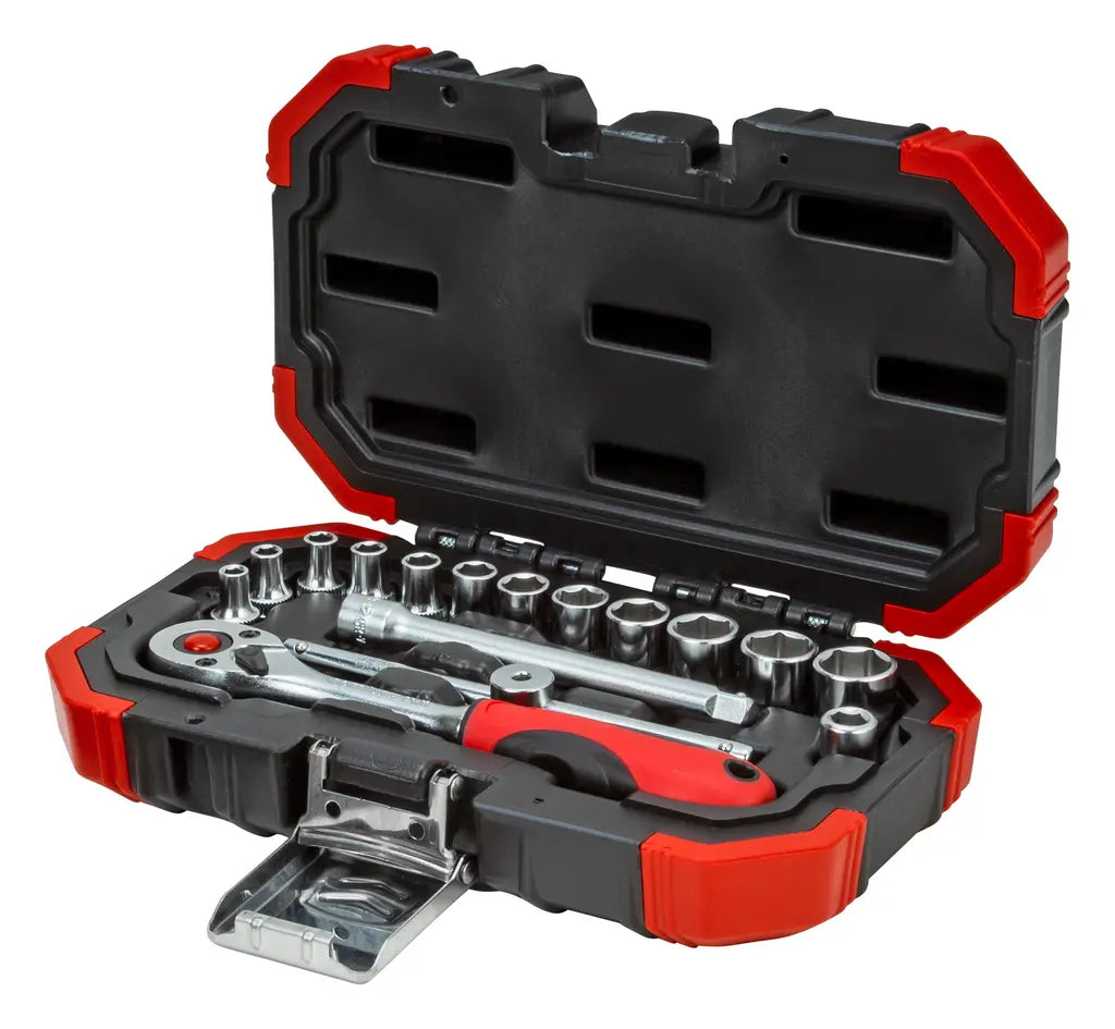 Gedore Set of 16 1/4 in Socket Wrench, 4 - 13mm - GD 3300050 Gedore