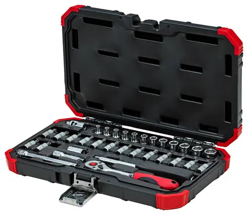 Gedore R49003033 Socket wrench set 1/4" 33 pieces 4-13 mm - GD 3300051 Gedore Red