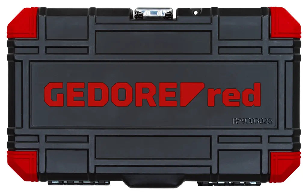 Gedore Set of 26 3/8 in Socket Wrench, 6 - 24mm - GD 3300053 Gedore