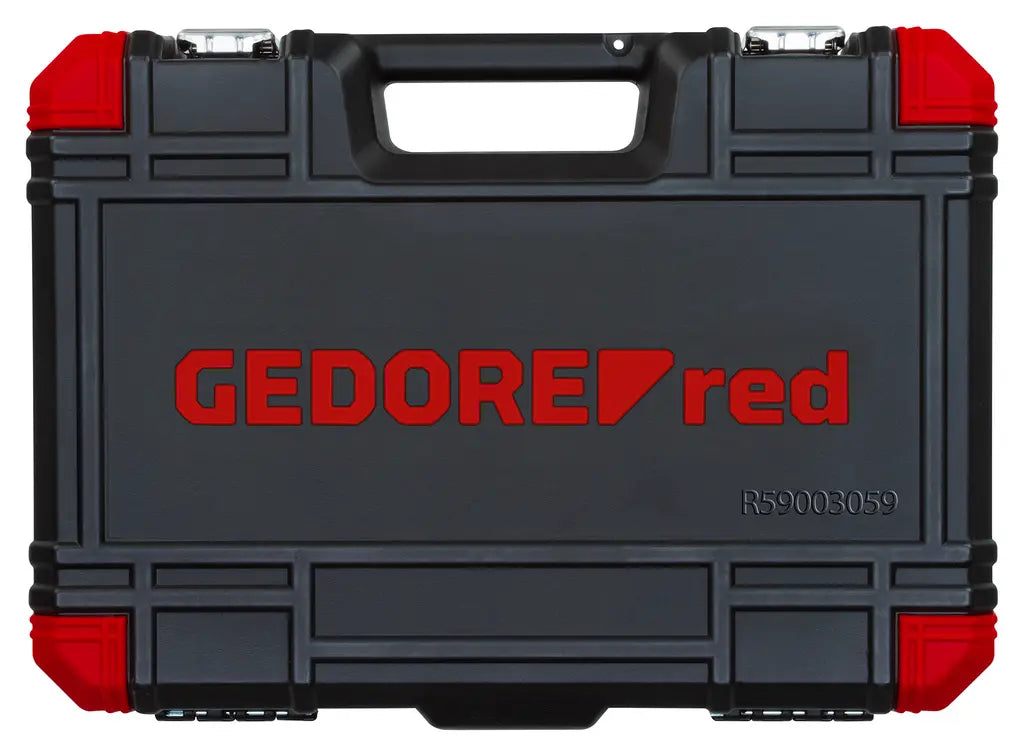 Gedore Set of 59 3/8 in Socket Wrench, 6 - 24mm - GD 3300054 Gedore