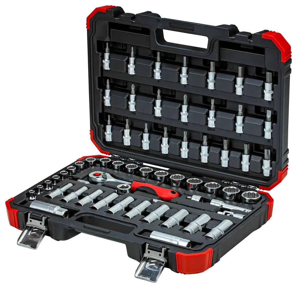 Gedore Set of 59 3/8 in Socket Wrench, 6 - 24mm - GD 3300054 Gedore