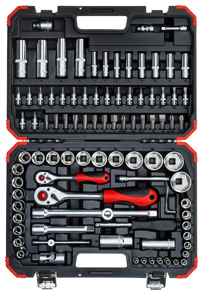 Gedore Set of 94 1/4 and 1/2 in Socket Wrench - GD 3300057 Gedore