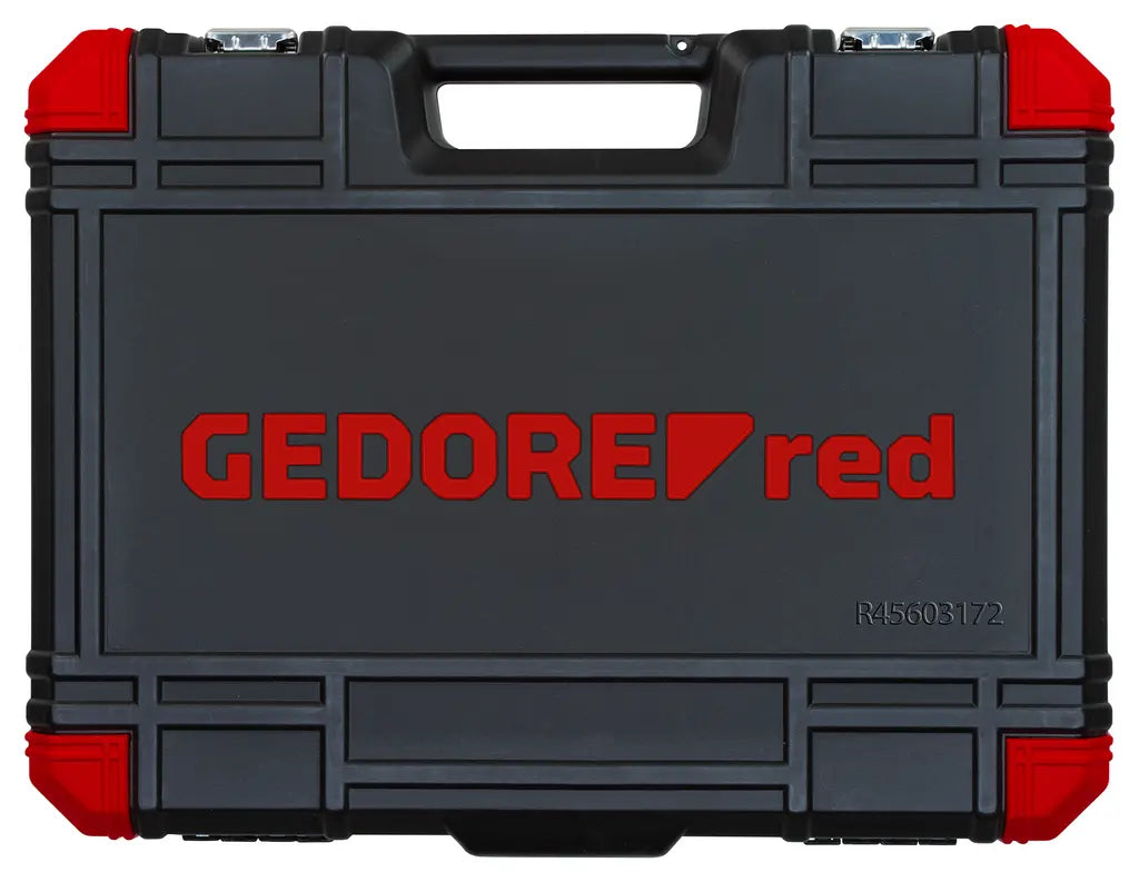Gedore Set of 172 1/4, 3/8 and 1/2 in Socket Wrench - GD 3300058 Gedore