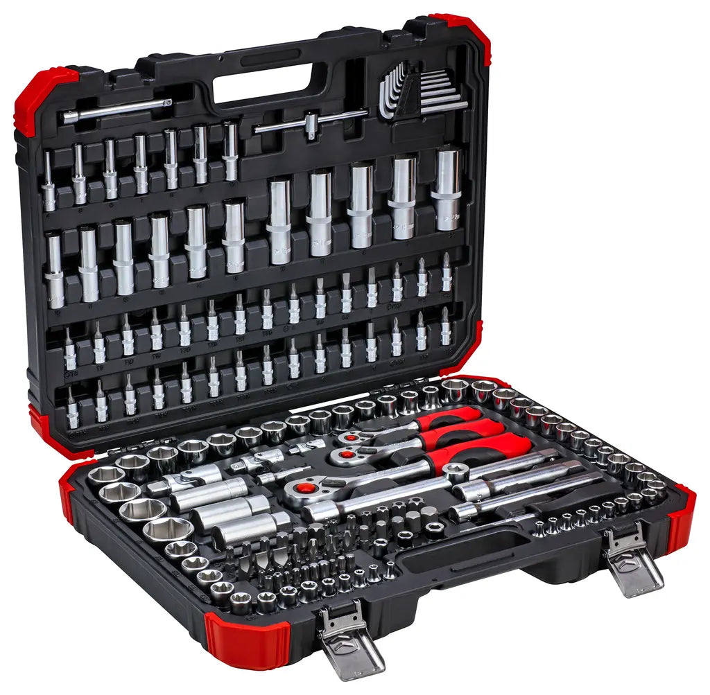 Gedore Set of 172 1/4, 3/8 and 1/2 in Socket Wrench - GD 3300058 Gedore