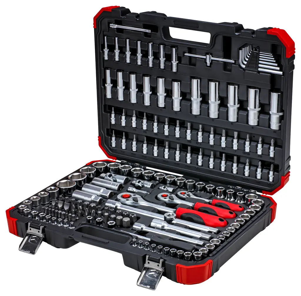 Gedore Set of 172 1/4, 3/8 and 1/2 in Socket Wrench - GD 3300058 Gedore