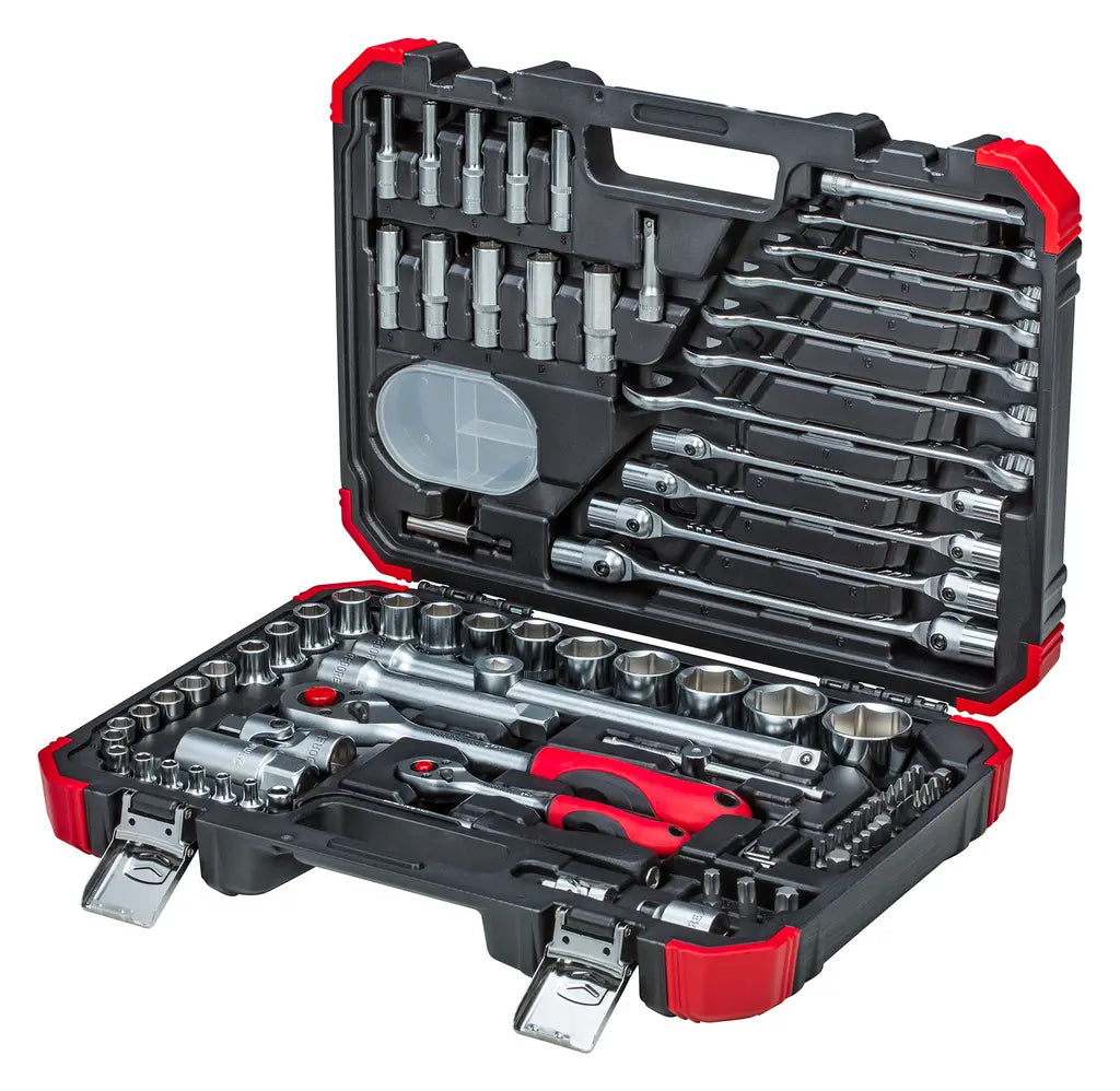 Gedore Set of 92 1/4 and 1/2 in Socket Wrench - GD 3300062 Gedore