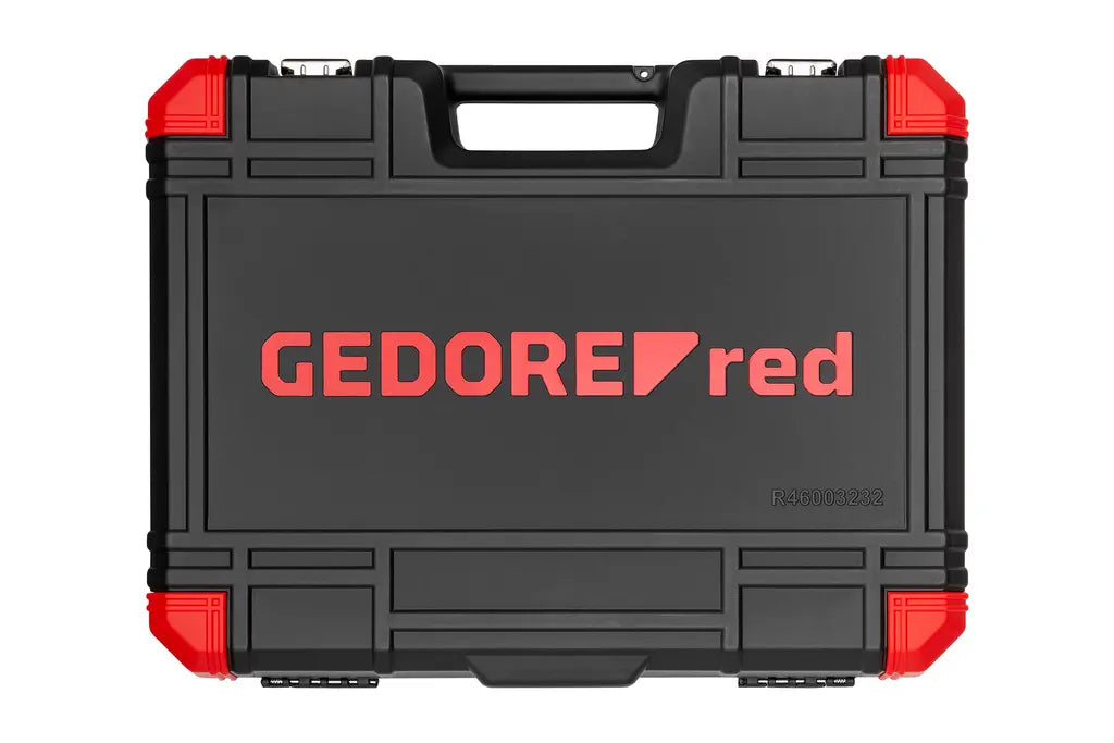 Gedore Set of 232 1/4 and 1/2 in Socket Wrench - GD 3300185 Gedore