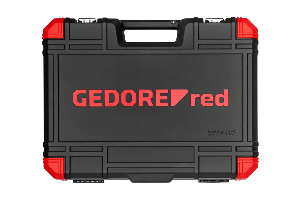 Gedore Set of 97 1/4 and 1/2 in Socket Wrench - GD 3300186 Gedore