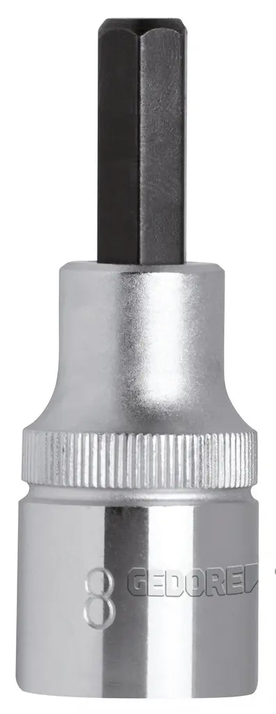 Gedore 1/2 in Screwdriver Bit Socket, 17mm, Length 55mm - GD 3300368 Gedore